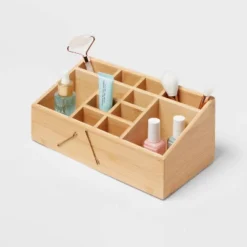 10" X 5" X 4" 12 Compartment Bamboo Countertop Organizer - Brightroom™ -Chic Household Items GUEST 8c744fa1 c40c 4a18 88b5 85111e9829ce