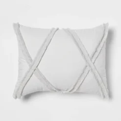 4pc Clipped Stripe Poms Comforter Bedding Set - Threshold™ 10 4pc Clipped Stripe Poms Comforter Bedding Set - Threshold™ -Chic Household Items GUEST 8d139982 3828 47ac 895d 4255d7a3549e