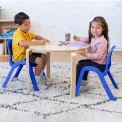 ECR4Kids SitRight Plastic Children’s Chair, Indoors And Outdoors, 11in Seat Height, 4-Pack -Chic Household Items GUEST 92d736bf 8015 4fe3 b6d7 5c7e1e278d46