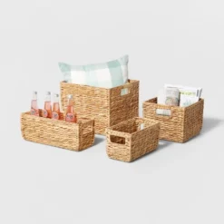 Woven Water Hyacinth Milk Crate - Brightroom™ 7 Woven Water Hyacinth Milk Crate - Brightroom™ -Chic Household Items GUEST 9365bfe9 dbd8 490b ac54 8d2b5765ece7
