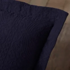 Medallion Jacquard Matelasse Cotton Bedspread Set By Blue Nile Mills -Chic Household Items GUEST 93b5c184 f369 4b42 9d39 d7b316456d81