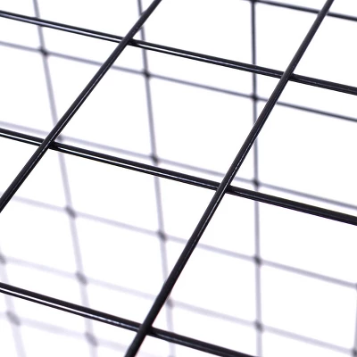 Costway 6 Cube Grid Wire Organizer Wardrobe Shelves Bookcase DIY 3 Costway 6 Cube Grid Wire Organizer Wardrobe Shelves Bookcase DIY - Image 3