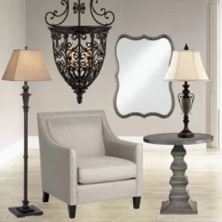 Franklin Iron Works French Scroll Rubbed Bronze Chandelier 22 1/2" Wide Rustic 9-Light Fixture For Dining Room House Kitchen Island Entryway Bedroom 11 Franklin Iron Works French Scroll Rubbed Bronze Chandelier 22 1/2" Wide Rustic 9-Light Fixture For Dining Room House Kitchen Island Entryway Bedroom -Chic Household Items GUEST 977d7ad2 7483 4c76 8dc5 b8999614fe6c