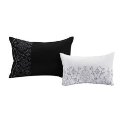 Chic Home Design Queen 8pc Gratia Comforter & Sham Set White 9 Chic Home Design Queen 8pc Gratia Comforter & Sham Set White -Chic Household Items GUEST 97ea1963 c2bc 48e3 9bf8 3bbf04666bd2