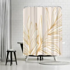 Americanflat 71X74 Abstract Shower Curtain By Pi Creative Art -Chic Household Items GUEST 9b4fab09 f3c5 4688 8e36 9425e61a20a4