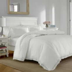 Annabella Comforter Set White - Laura Ashley -Chic Household Items GUEST 9c9b9e52 1e09 4964 9ea6 7230835b619d