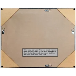 34" X 28" Non-Beveled Silver Luxor Wood Bathroom Wall Mirror - Amanti Art -Chic Household Items GUEST a4498f61 fece 4bbf a13c 325a90e5261c 13