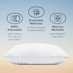 Coop Home Goods The Original - Adjustable Memory Foam Pillow - Greenguard Gold Certified 11 Coop Home Goods The Original - Adjustable Memory Foam Pillow - Greenguard Gold Certified -Chic Household Items GUEST aa38f2c0 6493 4d5e b36f ee0fc9f80f32