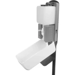 Vollum Automatic Sanitary Soap Dispenser With Stand With Adjustable Height -Stainless Steel, Touchless; Activated By Sensor, 40.6 Oz - White -Chic Household Items GUEST ada538cd ffab 4416 aaee 63e18f9c5507