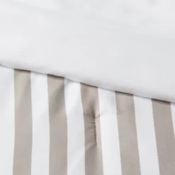 Stripe Microfiber Reversible Comforter & Sheet Set Gray - Room Essentials™ -Chic Household Items GUEST b65afb85 beab 4297 9811 44349d679d7e