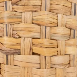 Set Of 2 Hand Woven With Tassel Baskets Water Hyacinth, Metal & Cotton Rope By Foreside Home & Garden 10 Set Of 2 Hand Woven With Tassel Baskets Water Hyacinth, Metal & Cotton Rope By Foreside Home & Garden -Chic Household Items GUEST bc16cf91 55f8 4c21 9e41 c364be9f3d37