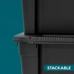 IRIS USA Heavy-Duty Plastic Storage Bins -Chic Household Items GUEST bd11f067 4ff7 4882 8995 be1321edd1d9