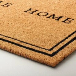 Welcome Home Coir Doormat Tan/Black - Hearth & Hand™ With Magnolia -Chic Household Items GUEST bd6a320c d017 4456 a1a0 b704064666e0