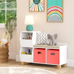 Kids' Catch-All Storage Bench White - RiverRidge Home 13 Kids' Catch-All Storage Bench White - RiverRidge Home -Chic Household Items GUEST be10c56d 1d04 409f 8207 9a8eb6452acb