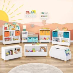 Kids' Catch-All Storage Bench White - RiverRidge Home 14 Kids' Catch-All Storage Bench White - RiverRidge Home -Chic Household Items GUEST beb34830 1b1f 4f50 9585 c98390a1b91d