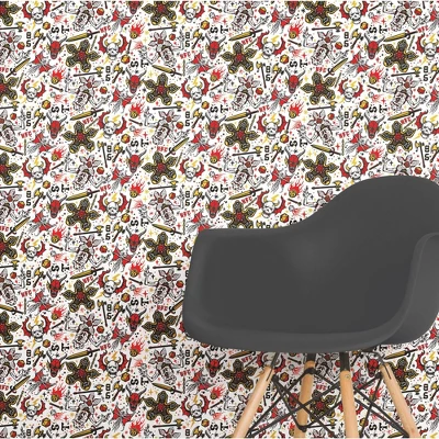 Stranger Things Hellfire Club Peel And Stick Wallpaper - RoomMates 3 Stranger Things Hellfire Club Peel And Stick Wallpaper - RoomMates - Image 3