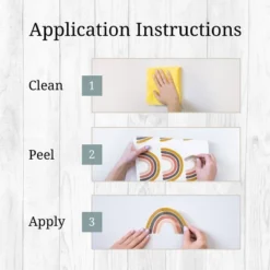 Neutral Rainbows Wall Decor - Decalcomania -Chic Household Items GUEST cad1b88a 5a28 453f afef fa4fd9076164