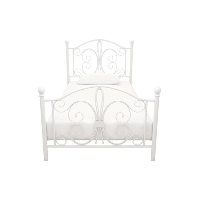 Twin Kids' Bombay Metal Bed White - Room & Joy 7 Twin Kids' Bombay Metal Bed White - Room & Joy - Image 7