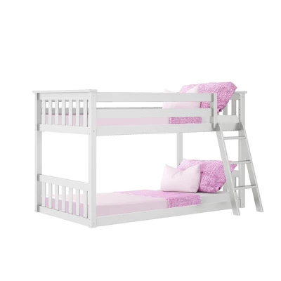 Max & Lily Twin Over Twin Low Bunk Bed 10 Max & Lily Twin Over Twin Low Bunk Bed - Image 10
