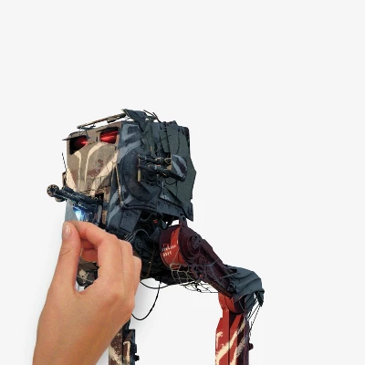 Star Wars The Mandalorian Peel And Stick Wall Decal - RoomMates 2 Star Wars The Mandalorian Peel And Stick Wall Decal - RoomMates - Image 2