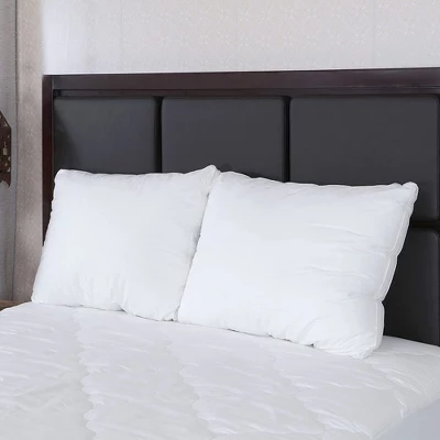 Maxi 100% Cotton Down Alternative Vacuum Packed Pillows – White (2 Pack) 2 Maxi 100% Cotton Down Alternative Vacuum Packed Pillows – White (2 Pack) - Image 2