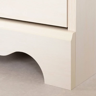 Lyara 1 Drawer Nightstand White Wash - South Shore 9 Lyara 1 Drawer Nightstand White Wash - South Shore - Image 9