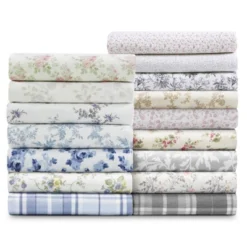 Laura Ashley Brushed Cotton Cozy Flannel Sheet Collection -Chic Household Items GUEST e52f1fbf 5b43 4c44 ab64 1eb1c8b9e5bc
