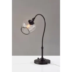 Bradford Desk Lamp (Includes Light Bulb) Dark Bronze - Adesso -Chic Household Items GUEST e5d7a998 3155 4ff1 b19f f27bd6fa1b76