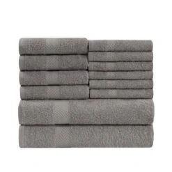 Absorbent Eco-Friendly Cotton Assorted 12-Piece Bath, Hand, Face Towel Set By Blue Nile Mills 23 Absorbent Eco-Friendly Cotton Assorted 12-Piece Bath, Hand, Face Towel Set By Blue Nile Mills -Chic Household Items GUEST edfd07a2 08b1 4c13 acd9 f7d0027ad204