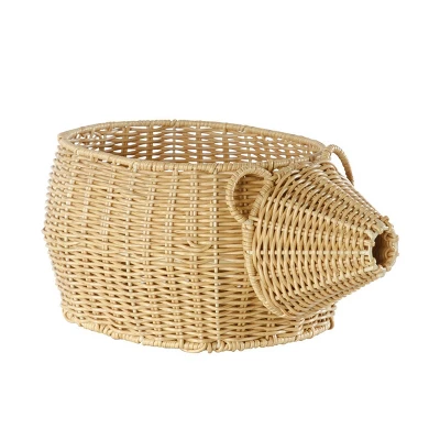 Kaplan Early Learning Animal Washable Wicker Floor Baskets 5 Kaplan Early Learning Animal Washable Wicker Floor Baskets - Image 5