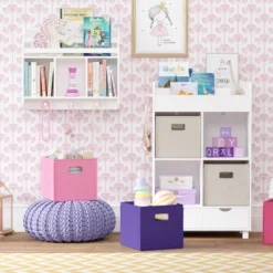 Kids' Book Nook Cubby Storage Cabinet With Bookrack - RiverRidge Home 25 Kids' Book Nook Cubby Storage Cabinet With Bookrack - RiverRidge Home -Chic Household Items GUEST ef1c7a35 8689 450a 85ec 87952f9b3ff3