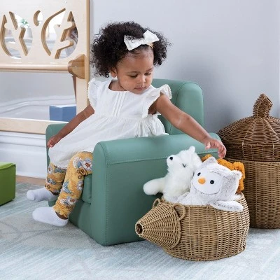 Kaplan Early Learning Animal Washable Wicker Floor Baskets 1 Kaplan Early Learning Animal Washable Wicker Floor Baskets