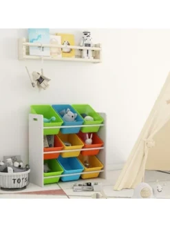 Year Color White Toy Cubes Storage Organizer For Kids, Classroom, Playroom, Daycare, Nursery With 9 Colorful Storage Bins 8 Year Color White Toy Cubes Storage Organizer For Kids, Classroom, Playroom, Daycare, Nursery With 9 Colorful Storage Bins -Chic Household Items GUEST f608d5a7 0044 475b a416 452c8b89f8fd