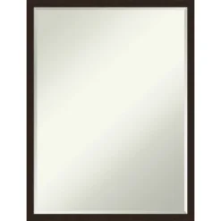Amanti Art Carlisle Narrow Petite Bevel Wood Bathroom Wall Mirror 21 Amanti Art Carlisle Narrow Petite Bevel Wood Bathroom Wall Mirror -Chic Household Items GUEST f88ada4c 7ca6 4956 8739 6c9f3197ccaa