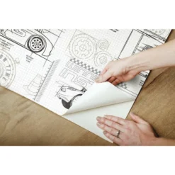 Disney Pixar Cars Schematic Peel And Stick Wallpaper - RoomMates -Chic Household Items GUEST fa68d6c9 7aef 40cb ab08 1ecbbc550da4