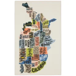 States Map Rug - Mohawk -Chic Household Items GUEST fc1854e4 5650 44c8 b7d0 d208e599ebd5