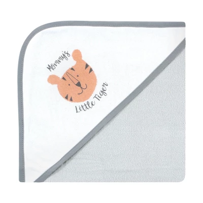 Hudson Baby Unisex Cotton Rich Hooded Towels, Alphabet, One Size 3 Hudson Baby Unisex Cotton Rich Hooded Towels, Alphabet, One Size - Image 3