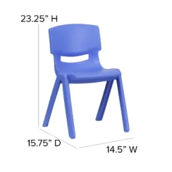 Emma And Oliver 4 Pack Plastic Stackable K-2 School Chair With 13.25"H Seat 16 Emma And Oliver 4 Pack Plastic Stackable K-2 School Chair With 13.25"H Seat -Chic Household Items GUEST ff3d138b 5be4 4dc6 a9f8 01d46dbe2393